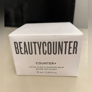 Beauty Counter Counter+ Lotus Glow Cleansing Balm. New in box never used